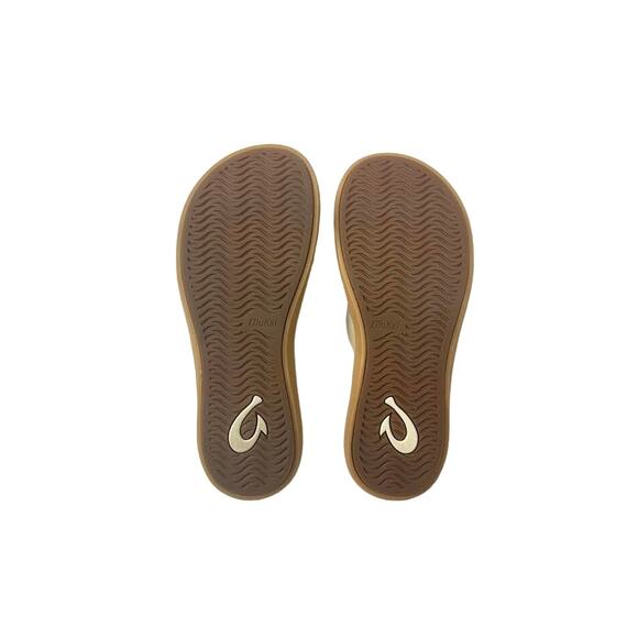 NWB! OLUKAI Kapehe Luana Women's Beach Sandal Tapa/Sahara, 7 - Picture 3 of 10